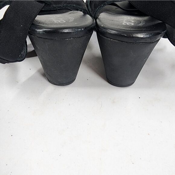 Arche France Mitya Nubuck Leather Cross Front Heel Elastic Sandal 12 42 - Picture 6 of 7